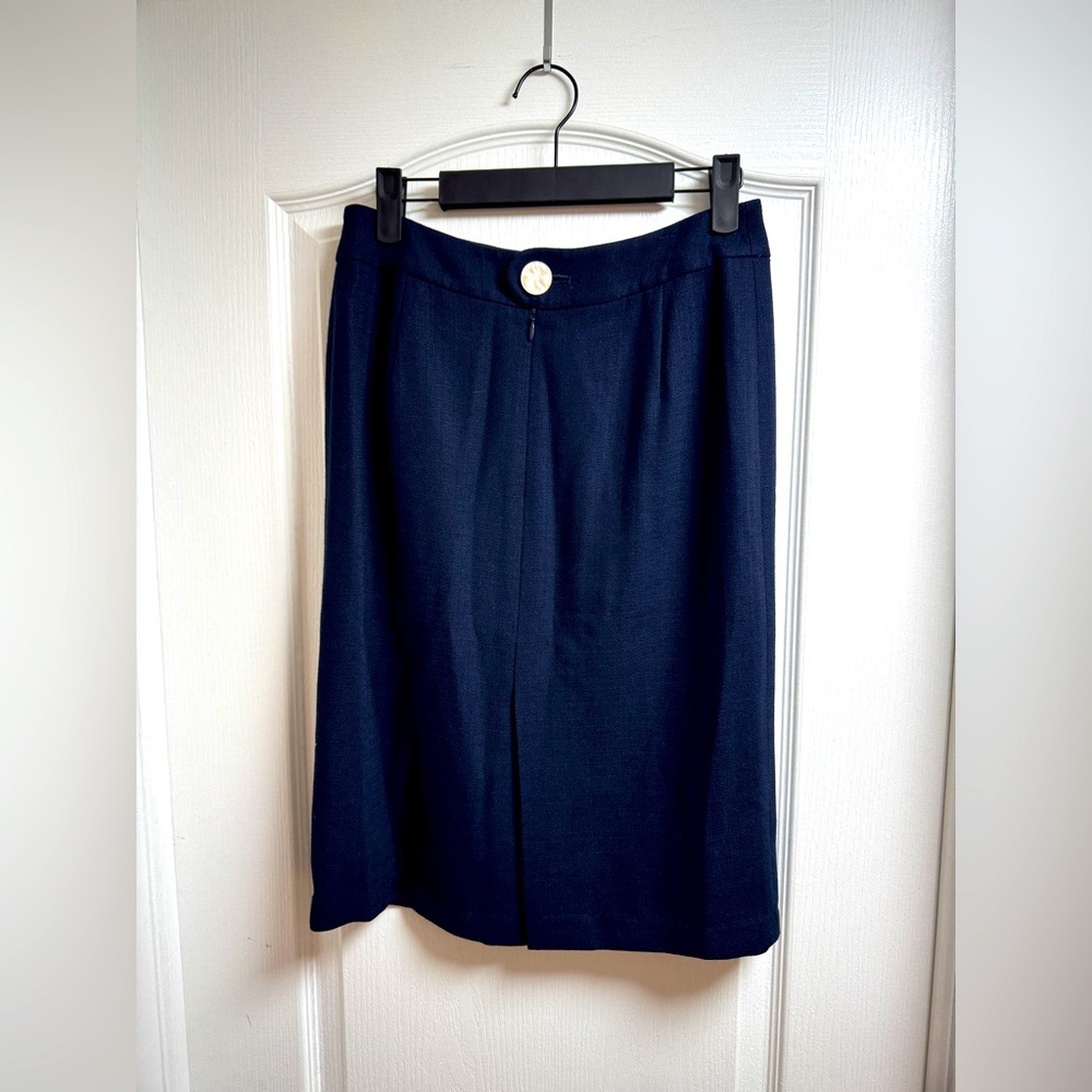 Pierre Cardin Vintage Midi Knit Skirt